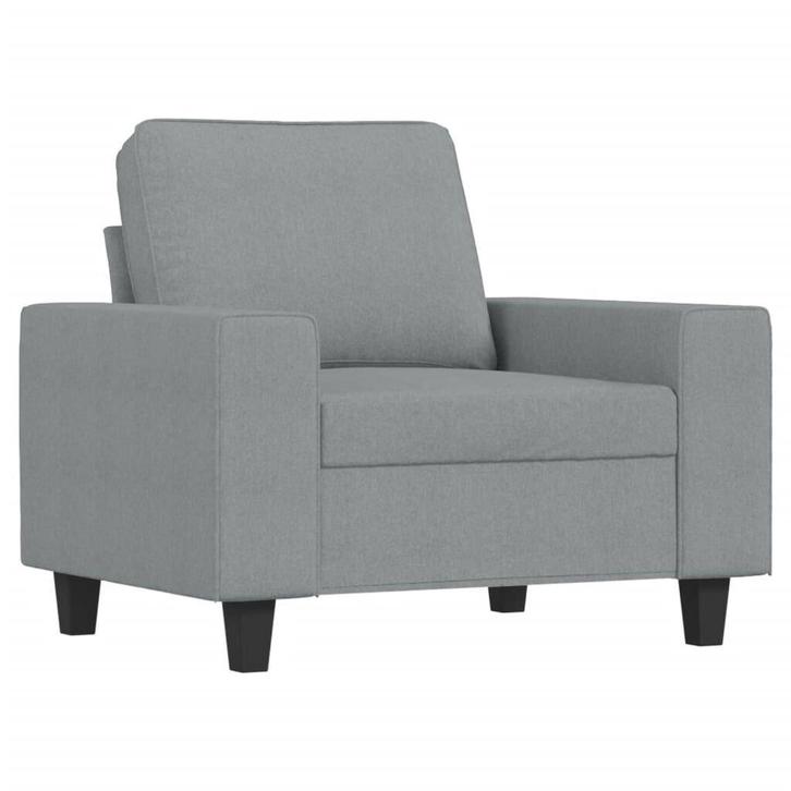 Fauteuil lichtgrijs 60 cm | Tweedekansje | Stijlvol & Duu..., Huis en Inrichting, Fauteuils, 75 tot 100 cm, 75 tot 100 cm, Nieuw