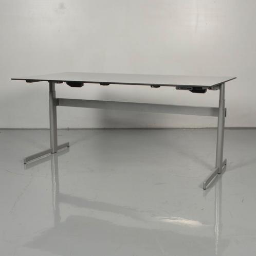 Elektrisch zit-sta bureau Vepa - 180 x 90 cm - Lichtgrijs, Huis en Inrichting, Bureaus, Ophalen of Verzenden