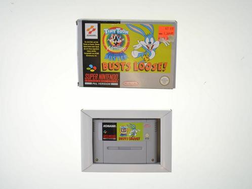 Tiny Toon Adventures Buster Busts Loose (German) [Super, Spelcomputers en Games, Games | Nintendo Super NES, Zo goed als nieuw