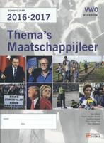 Themas maatschappijleer VWO 2016 2017 werkboek 9789086742097, Verzenden, Zo goed als nieuw
