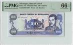 154 100 v Chr Nicaragua P 154 100 Cordobas 1985 Pmg 66 Epq, Postzegels en Munten, Bankbiljetten | Europa | Niet-Eurobiljetten