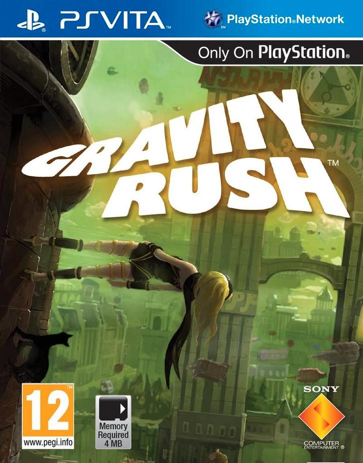 PS Vita Gravity Rush, Spelcomputers en Games, Games | Sony PlayStation Vita, Zo goed als nieuw, Verzenden