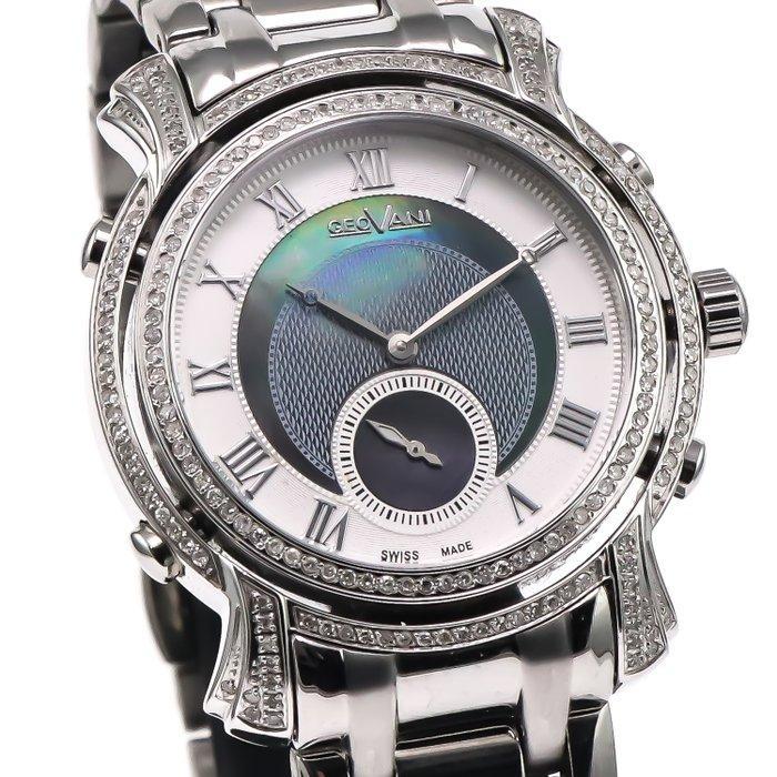 GEOVANI - Diamond Swiss Watch - GOM509-SS-D-1 - Zonder, Sieraden, Tassen en Uiterlijk, Horloges | Heren