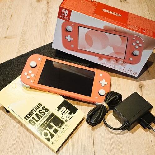 Complete set Nintendo Switch roze, Spelcomputers en Games, Spelcomputers | Nintendo Switch