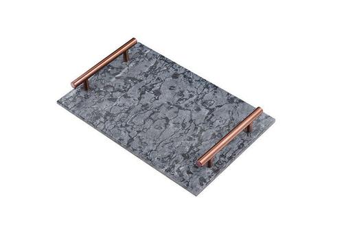 Marmeren snijplank met handvaten van Buccan (30 x 20 cm), Huis en Inrichting, Keuken | Keukenbenodigdheden, Nieuw