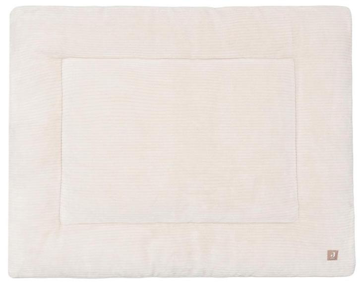 Jollein Cloudy Rib Oatmeal 75 x 95 cm Boxkleed 017-512-68119, Kinderen en Baby's, Boxen, Nieuw, Verzenden