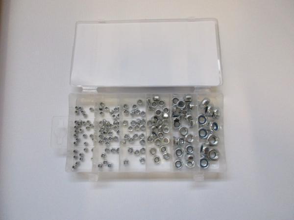 Veiling - Assortiment Borgmoeren 150-delig M3 t/M M10, Doe-het-zelf en Verbouw, IJzerwaren en Bevestigingsmiddelen