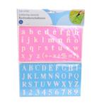 Lifetime Alfabet sjablonen - 2-delige set - 22,5 x 13 cm..., Ophalen of Verzenden, Nieuw