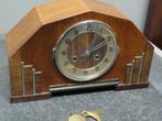 Amsterdamse school pendule - hout koper - 1930-1940, Antiek en Kunst, Antiek | Klokken