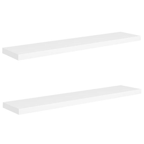 Wandschappen 120cm Wit - Stijlvol & Goedkoop! Tweedekansje, Huis en Inrichting, Woonaccessoires | Wandplanken en Boekenplanken