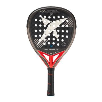 DROP SHOT - Canyon Pro 2.0 Padelracket - Zwart/Rood / beschikbaar voor biedingen