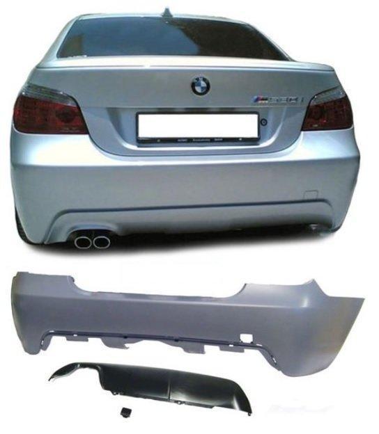 M Pakket Achterbumper + PDC BMW 5 Serie E60 LCI B1925, Auto-onderdelen, Carrosserie en Plaatwerk, Nieuw, BMW, Achter, Bumper