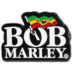 Bob Marley - Logo - Pin officiële merchandise, Verzamelen, Ophalen of Verzenden, Nieuw, Kleding