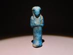 Oud-Egyptisch Faience Ushabti. Late Periode, 664 - 332, Verzamelen