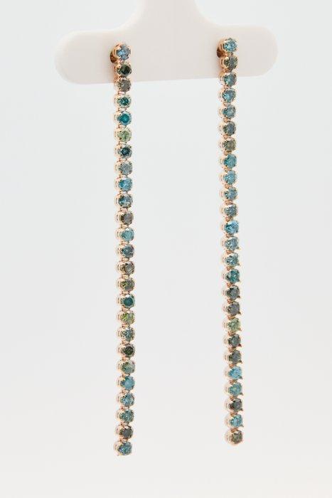 Zonder Minimumprijs - Oorbellen 14 kt. - 2.13ct. tw. Diamant, Sieraden, Tassen en Uiterlijk, Oorbellen