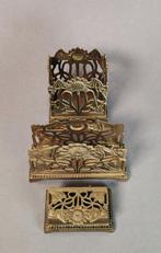 Bureauset (3) - Tafel-accessoires in Art Nouveau stijl -
