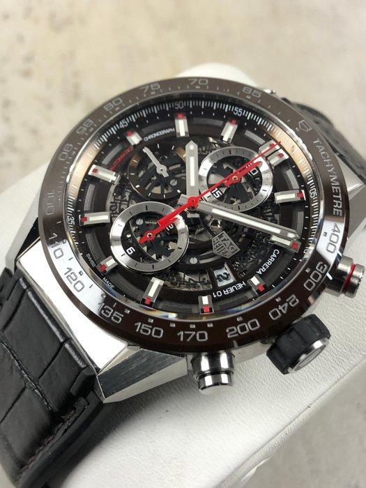 TAG Heuer - Carrera Calibre Heuer 01 Skeleton Chronograpgh, Sieraden, Tassen en Uiterlijk, Horloges | Antiek