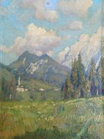 Silvio Travaglia (1880-1970) - Paesaggio Montano