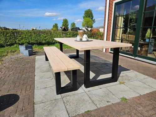 Douglas Tuintafels Picknickset Tafel Tuinsets ACTIE PRIJZEN, Tuin en Terras, Tuintafels, Rechthoekig, Nieuw, Hout, Verzenden
