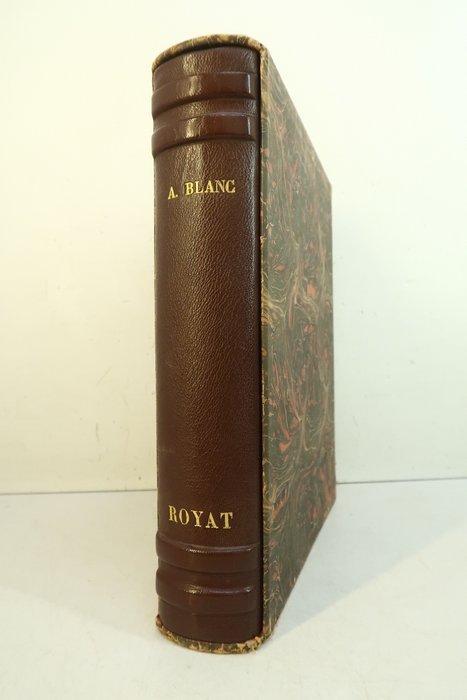 Alphonse Blanc / Jean Archimbaud - Royat. Notes dArt et, Antiek en Kunst, Antiek | Boeken en Bijbels