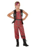 Punk Rocker Kostuum Meisje Tartan, Kleding | Dames, Ophalen of Verzenden, Nieuw