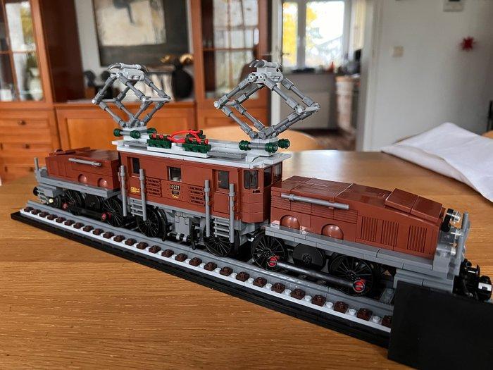 Lego - Icons - 10277 - Lokomotive „Krokodil“ - 2020+, Kinderen en Baby's, Speelgoed | Duplo en Lego