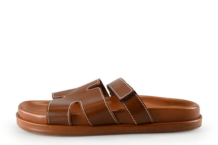 Sacha slippers in maat 42 Cognac | 25% korting, Kleding | Dames, Schoenen, Overige kleuren, Zo goed als nieuw, Slippers, Verzenden