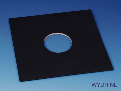 25 Platenhoezen Karton - LP Hoezen zwart, met gaten, Cd's en Dvd's, Vinyl | Filmmuziek en Soundtracks, Nieuw in verpakking, Verzenden