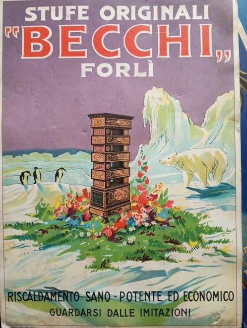 Anonimo - Stufe Becchi, Forlì - Jaren 1930, Antiek en Kunst, Kunst | Tekeningen en Foto's