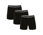 MuchachoMalo Black Solid 185 3Pack Jongens Boxershorts, Nieuw, Verzenden