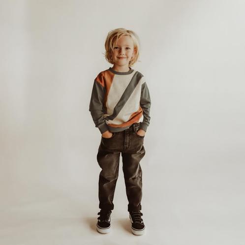 Your Wishes  Mitch colourblock sweater Maat 80, Kinderen en Baby's, Babykleding | Maat 80, Nieuw, Ophalen of Verzenden