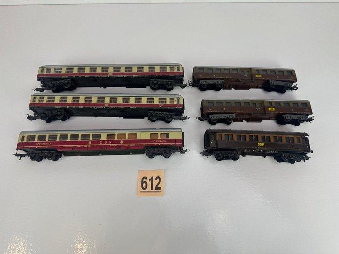 Lima H0 - Modeltrein personenwagen (6) - 6 x diverse, Hobby en Vrije tijd, Modeltreinen | H0