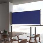 vidaXL Tuinscherm uittrekbaar 100x300 cm blauw, Verzenden, Nieuw
