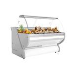 GGM Gastro | Koeltoonbank - 2000mm - met verlichting - Wit |, Zakelijke goederen, Horeca | Meubilair en Inrichting, Verzenden