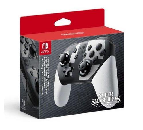 Nintendo Switch Pro Controller - Super Smash Bros Ultimate, Spelcomputers en Games, Spelcomputers | Overige, Zo goed als nieuw