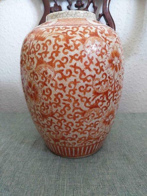 Vaas - Porselein - China - Qing Dynastie (1644-1911) - Geef, Antiek en Kunst, Antiek | Overige Antiek