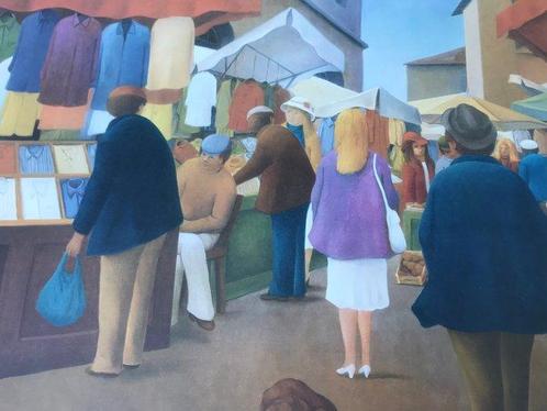 Roberto Masi (1940-2011) - Mercato di San Lorenzo, Antiek en Kunst, Antiek | Overige Antiek