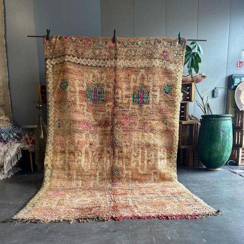Vintage Marokkaanse Boujad tapijt - Met de hand geweven, Huis en Inrichting, Stoffering | Tapijten en Kleden