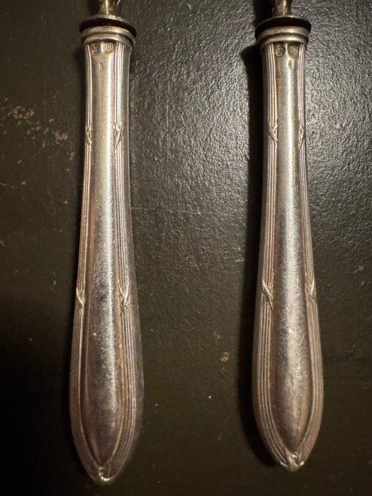Vork (2) - .800 zilver, Antiek en Kunst, Antiek | Goud en Zilver