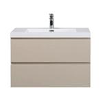 Badkamermeubel Summer 100cm mat beige, Verzenden, Nieuw
