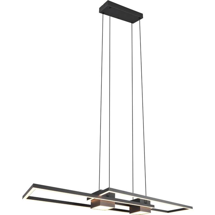 LED Hanglamp - Trion Zuru - 37W - Aanpasbare Kleur - Dimbaar, Huis en Inrichting, Lampen | Hanglampen, Nieuw, Metaal, Ophalen of Verzenden