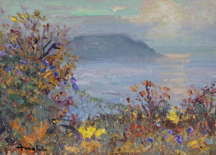 Albert Malet (1905-1986) - Paysage côtier, Antiek en Kunst, Kunst | Schilderijen | Klassiek