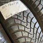 4 x Falken Eurowinter 215-70-16 Winterbanden 7mm, 16 inch, Band(en), Personenwagen, Gebruikt