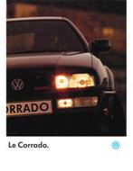 1991 VOLKSWAGEN CORRADO BROCHURE FRANS, Boeken, Auto's | Folders en Tijdschriften, Nieuw, Volkswagen, Author