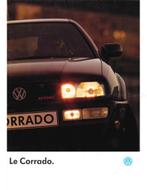 1991 VOLKSWAGEN CORRADO BROCHURE FRANS, Nieuw, Volkswagen, Author