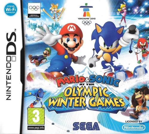 Mario & Sonic at the Olympic Winter Games-Standaard (NDS), Spelcomputers en Games, Games | Nintendo DS, Zo goed als nieuw, Ophalen of Verzenden