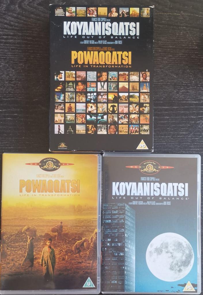 Koyaanisqatsi / Powaqqatsi (2 disc), Cd's en Dvd's, Dvd's | Tv en Series, Zo goed als nieuw, Boxset, Overige genres, Vanaf 12 jaar