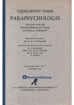 Tijdschrift voor Parapsychologie 14e jaargang 1946 W.H.C. Te, Boeken, Esoterie en Spiritualiteit, Nieuw, Verzenden