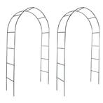 Hoogwaardige Tuinbogen 240 cm 2 stuks (Tuinbogen pergola), Nieuw, Verzenden