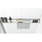 REA Inkortbaar handdoekrek met planchet - chroom - 120 cm..., Ophalen of Verzenden, Nieuw